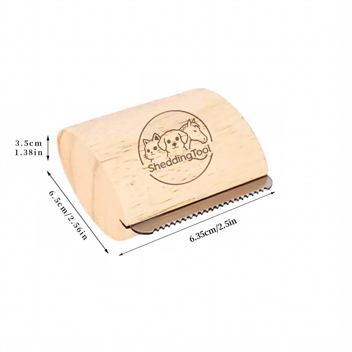 Petolia Gentle Cat Deshedding Brush