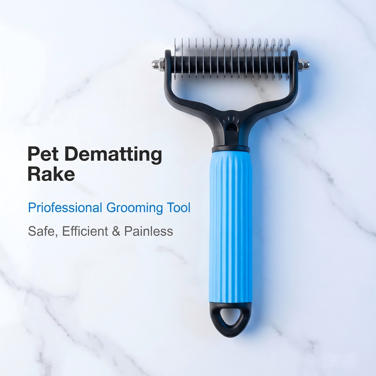 Petolia Double-Sided Pet Grooming Comb for Dogs & Cats