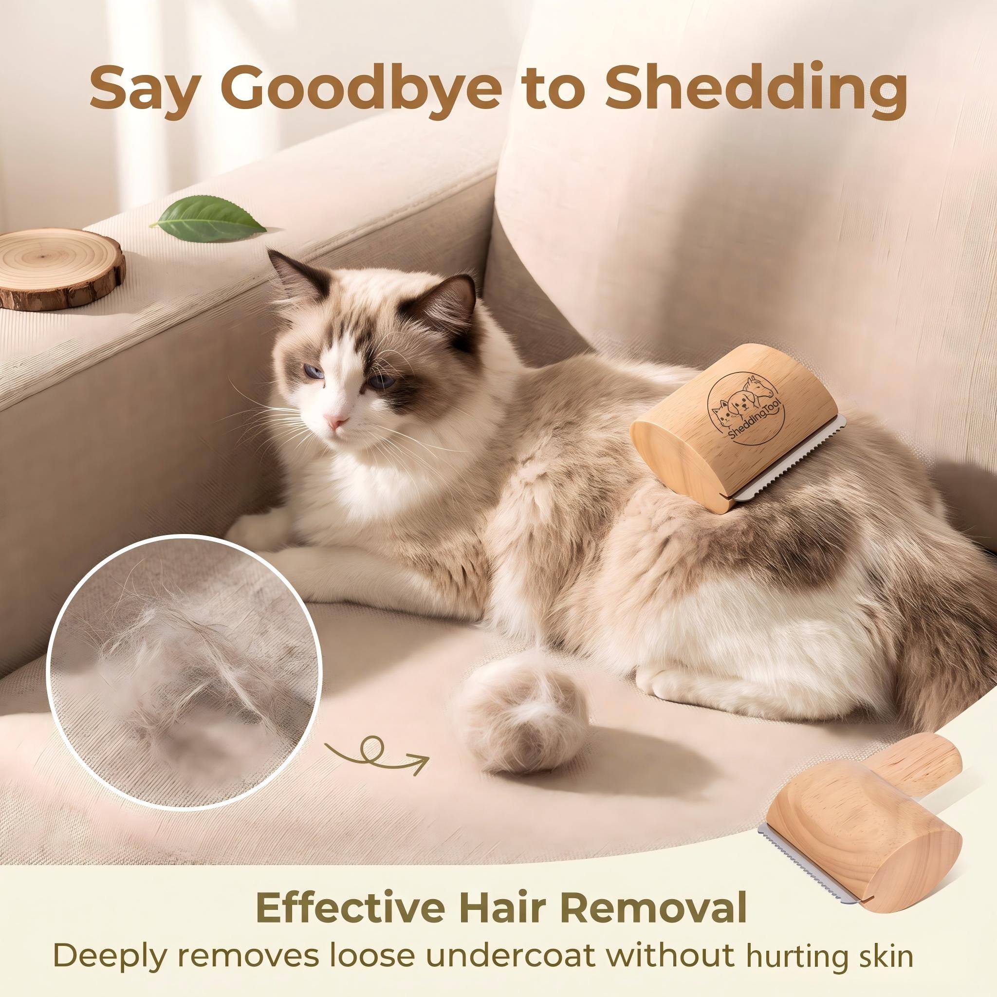 Petolia Gentle Cat Deshedding Brush