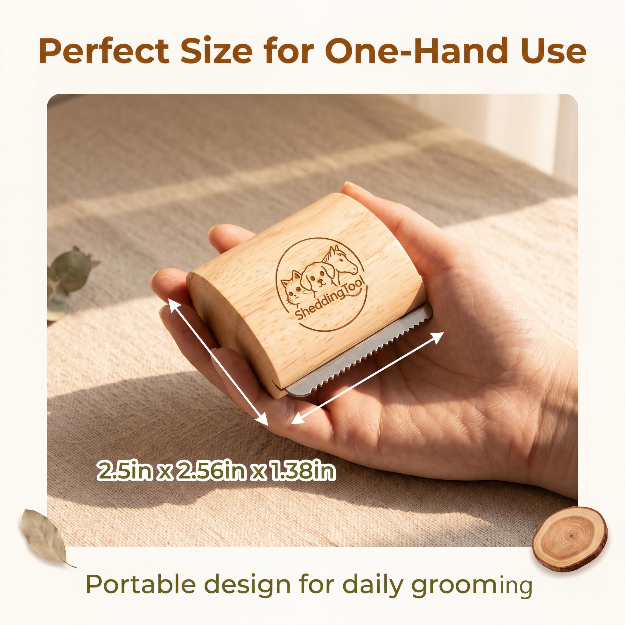 Petolia Gentle Cat Deshedding Brush
