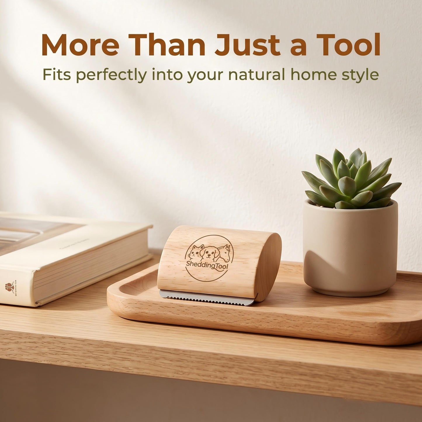 Petolia Gentle Cat Deshedding Brush